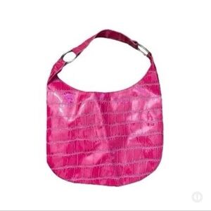 Pink leather handbag/purse